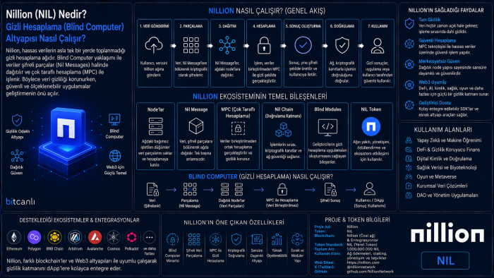 Nillion (NIL) Nedir? Gizli Hesaplama (Blind Computer) Altyapısı Nasıl Çalışır?